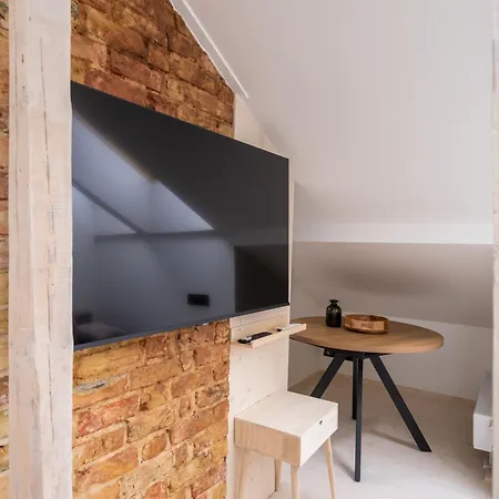 Apartment Scandi Spacious Attic Loft With Skyline View Riga