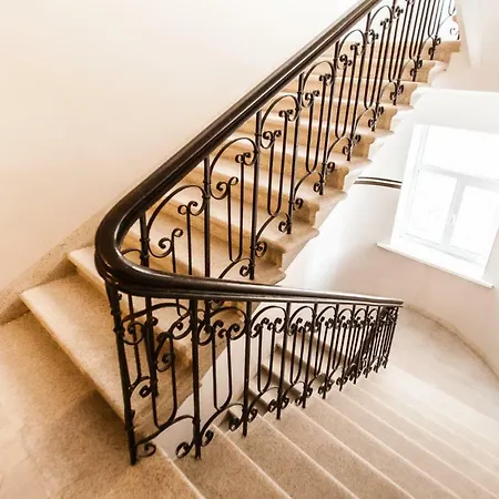 Scandi Spacious Attic Loft With Skyline View Apartment Riga